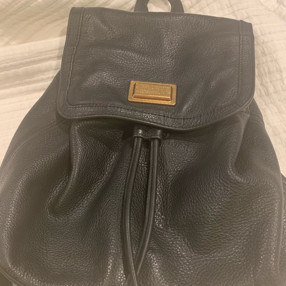 Marc Jacobs leather backpack